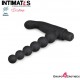 Beaded Buddy · Vibrador con cuentas anales - Negro  · EasyToys