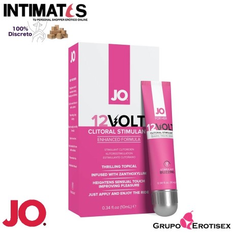 12 Volt · Estimula  y aumentar el placer sensual 10 ml  · Jo®
