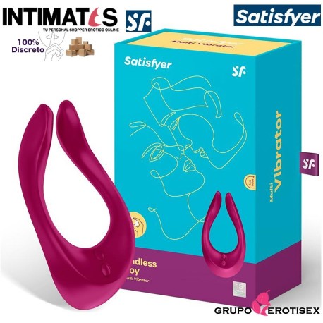 Endless Joy - Rojo · Vibrador para mujer, hombre y  parejas · Satisfyer
