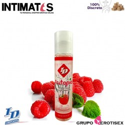 Frutopia Frambuesa 30ml · Con sabor natural endulzado · ID Lubricants