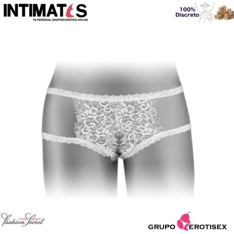 Emma · Bragas blancas abiertas · Fashion Secret