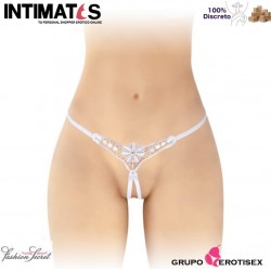 Daniela · Tanga blanco abierto · Fashion Secret
