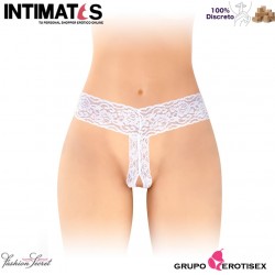 Anita · Tanga blanco abierto · Fashion Secret