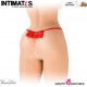 Katia · Tanga rojo con perlas nacaradas · Fashion Secret
