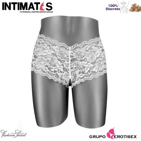 Cynthia · Boxer abierto blanco · Fashion Secret