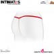 Venusina · Tanga rojo abierto con perlas nacaradas · Fashion Secret