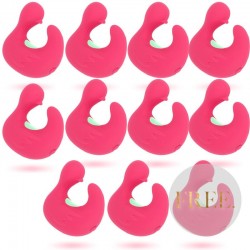 HAPPY LOKY DEDAL ESTIMULADOR DE SILICONA RECARGABLE DUCKYMANIA 10+1 GRATIS