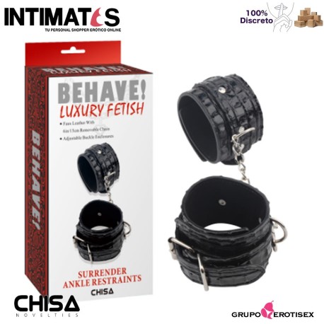 Behave negro · Esposas de Tobillos · Chisa