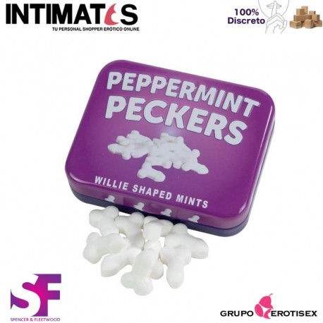 Peppermint Peckers · Caramelos de menta · Spencer & Fleetwood