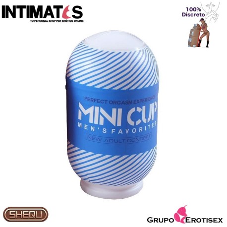 Mini Cup Azul · Masturbador Vagina · Shequ