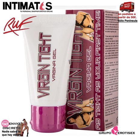 Virgin Tight · Crema reafirmante vulvar 30ml  · Ruf