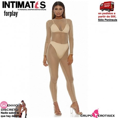 Mock Net - Nude · Mono de malla · Forplay