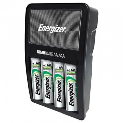 ENERGIZER CARGADOR PILAS AA + 4 PILAS INCLUIDAS