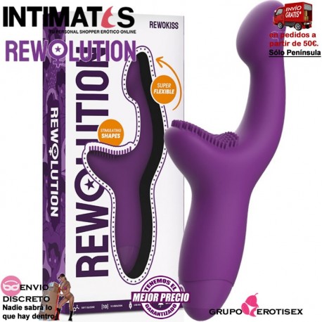 Rewokiss · Vibrador de clítoris y punto A · Rewolution
