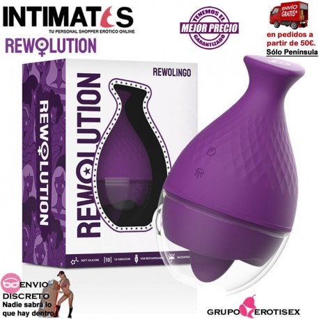 Rewolingo · Vibrador con lengua · Rewolution