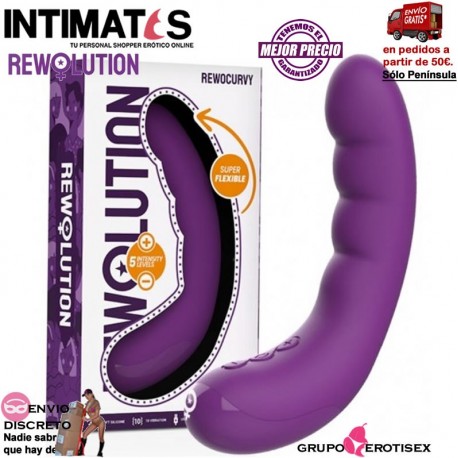 Rewocurvy · Vibrador fléxible · Rewolution
