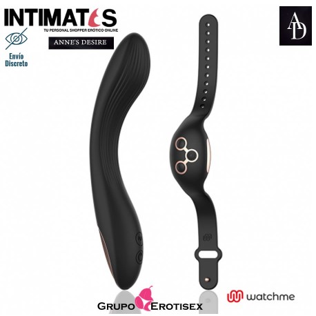 Curve Watchme · Vibrador para punto G con control remoto · Anne's Desire