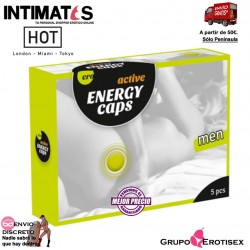 Active Energy caps for men 5 uds. · ERO