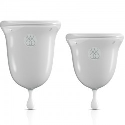 JIMMYJANE SET COPAS MENSTRUALES TRANSPARENTE