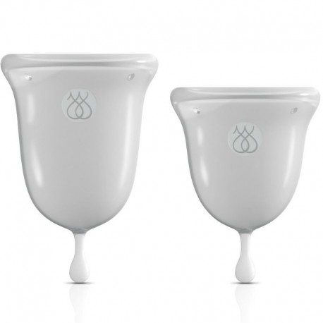 JIMMYJANE SET COPAS MENSTRUALES TRANSPARENTE