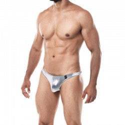 CUT4MEN - TANGA C4M03 PROVOCATIVE PLATEADO S