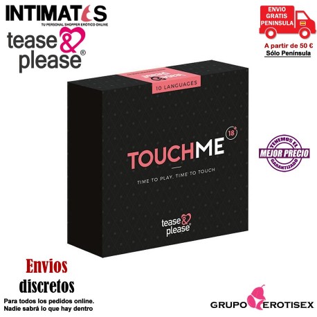 XXXME - Touchme Time to Play, Time to Touch · Juego dirigido a dos parejas · Tease&Please