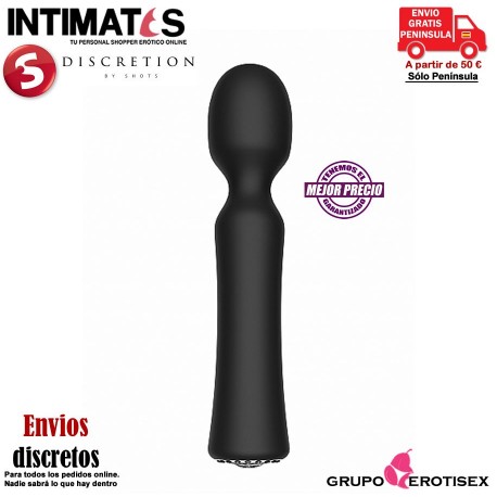 Wand - Pearl · Varita Vibradora - Negra · Discretion