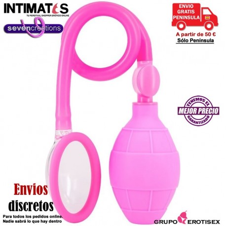 Clit Pump · Bomba para el clítoris · Seven Creations