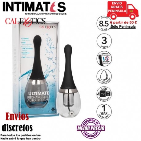 Ultimate Rechargeable Auto Douche · Sistema de limpieza completamente automático · CalExotics