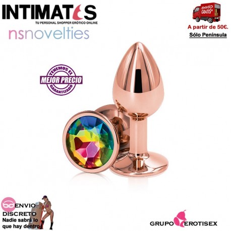 Rear assets  · Plug de placer S - Oro rosado· nsnovelties