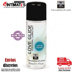 Love Glide · Lubricante a base de agua 50ml · Shiatsu