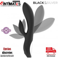 Kaultz Duo · Vibrador control touch · Black & Silver