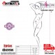 BS001 · Bodystocking blanco· Passion