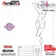BS007 · Bodystocking negro · Passion
