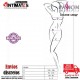 BS018 · Bodystocking blanco · Passion