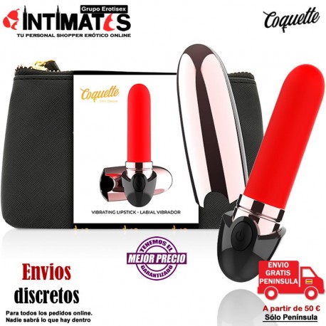 Vibrador Labial Recargable · Coquette