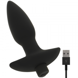 OHMAMA PLUG ANAL RECARGABLE CON VIBRACION - 10 MODOS