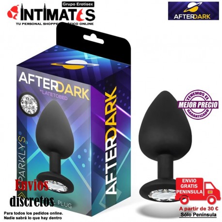 Sparkly · Plug anal de silicona - S · AfterDark