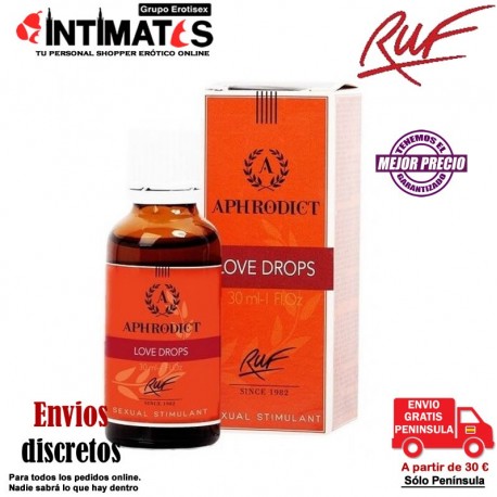 Aphrodict · Love Drops 30 ml. · Ruf