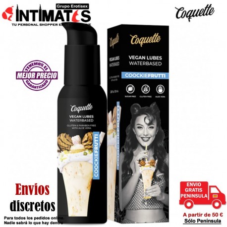 Coockiefrutti · Lubricante sabor a batido de galletas y frutas tropicales 100ml · Coquette