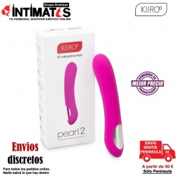 Pearl2 Purple · Vibrador de punto G sensible al tacto · Kiiroº