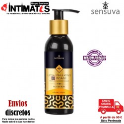 On Insane - Butter Rum 125ml · Estimulador femenino · Sensuva