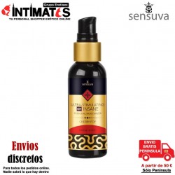 On Insane - Butter Rum 125ml · Estimulador femenino · Sensuva