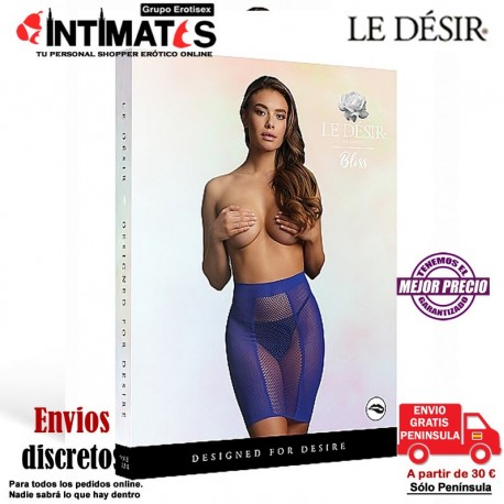 Falda de rejilla de cintura alta · Le Désir