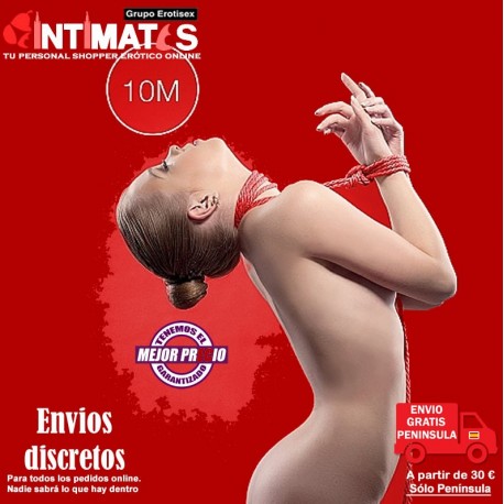 Kinbaku Rope · Cuerda roja de dominación 10m · Ouch!