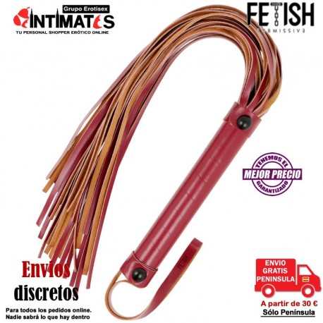 Flogger · Látigo de cuero vegano · Fetish Submissive