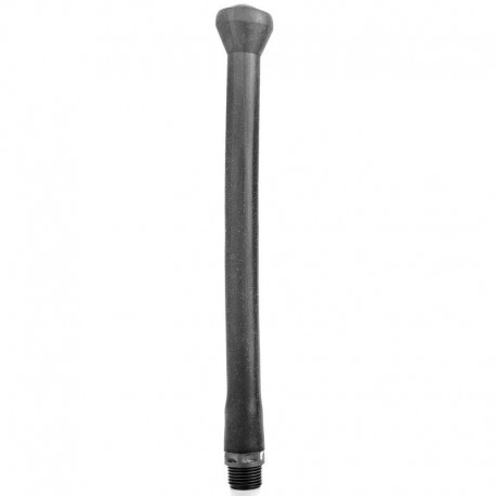 ALL BLACK DUCHA ANAL SILICONA SISTEMA STOPPER 27CM