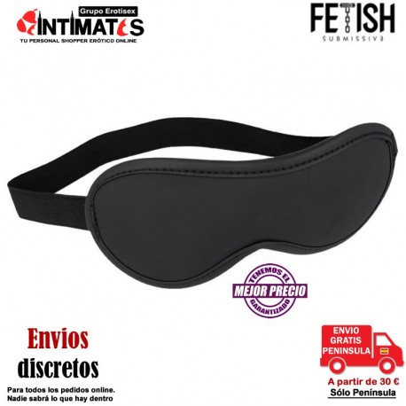 Eye Mash Vegan Leather · Antifaz de cuero · Fetish Submissive