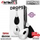 Drops · Huevo vibrador control remoto - Negro · Action