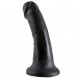 KING COCK 6" PENE NEGRO 5.2 CM